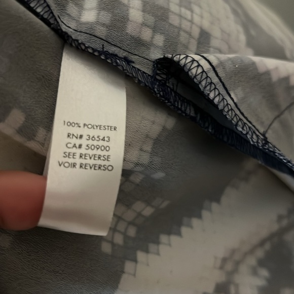 Calvin Klein Belted Shirt Dress S/M sleeveless, 2 front and 2 side pocket - Picture 8 of 8